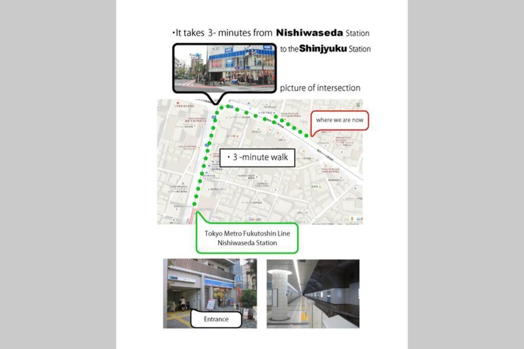 Apartment 駅近／4駅利用可／新宿電車3分／ポケwifi無制限／一軒家／和モダン *